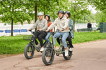 À deux sur un vélo : les avantages du vélo électrique biplace - Elwing