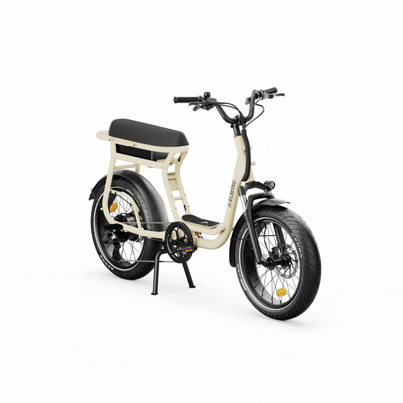 Yuvy 2 - vélo électrique biplace cargo compact