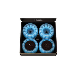 Roues tout - terrain Cloudwheel Donut 105 mm pour Powerkit 2 - ElwingBleu