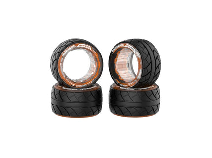 Roues tout - terrain Cloudwheel Rover 110 mm pour Powerkit 2 - ElwingOrange