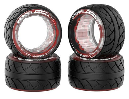 Roues tout - terrain CLOUDWHEEL Rovers 110R - ElwingRouge