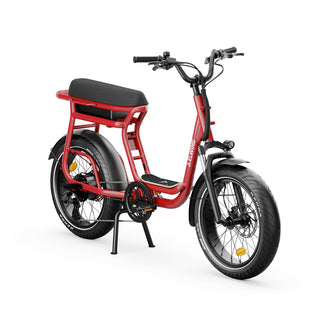 Yuvy 2 - vélo électrique biplace cargo compact - ElwingConfortStandardGrenade