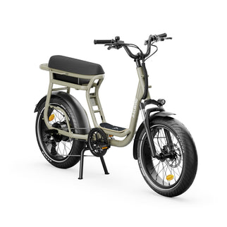 Yuvy 2 - vélo électrique biplace cargo compact - ElwingConfortStandardSteppe