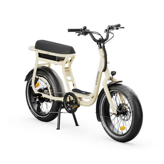 Yuvy 2 - vélo électrique biplace cargo compact - ElwingEssentielStandardDune