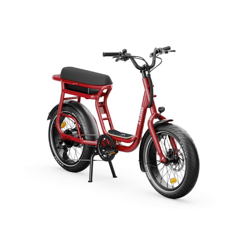 Yuvy 2 - vélo électrique biplace cargo compact - ElwingEssentielStandardGrenade