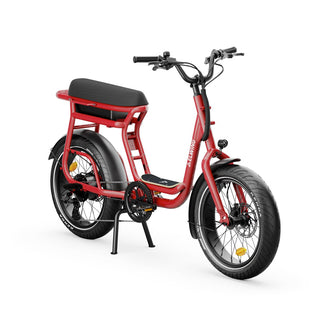 Yuvy 2 - vélo électrique biplace cargo compact - ElwingEssentielStandardGrenade