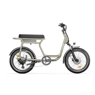 Yuvy 2 - vélo électrique biplace cargo compact - ElwingEssentielStandardGrenade