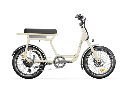 Yuvy 2 - vélo électrique biplace cargo compact - ElwingEssentielStandardGrenade