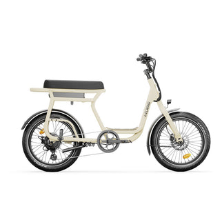 Yuvy 2 - vélo électrique biplace cargo compact - ElwingEssentielStandardGrenade