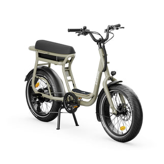 Yuvy 2 - vélo électrique biplace cargo compact - ElwingEssentielStandardSteppe