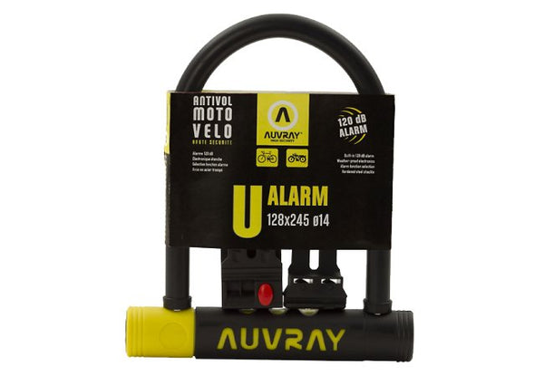 Antivol vélo électrique avec alarme sonore|Auvray|U-alarm|2R AVENTURE