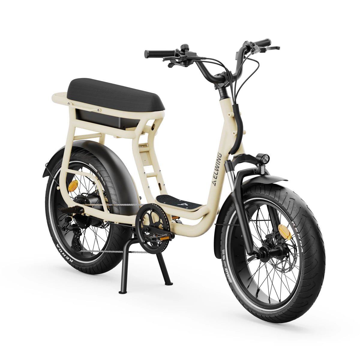 Semi top electric bike